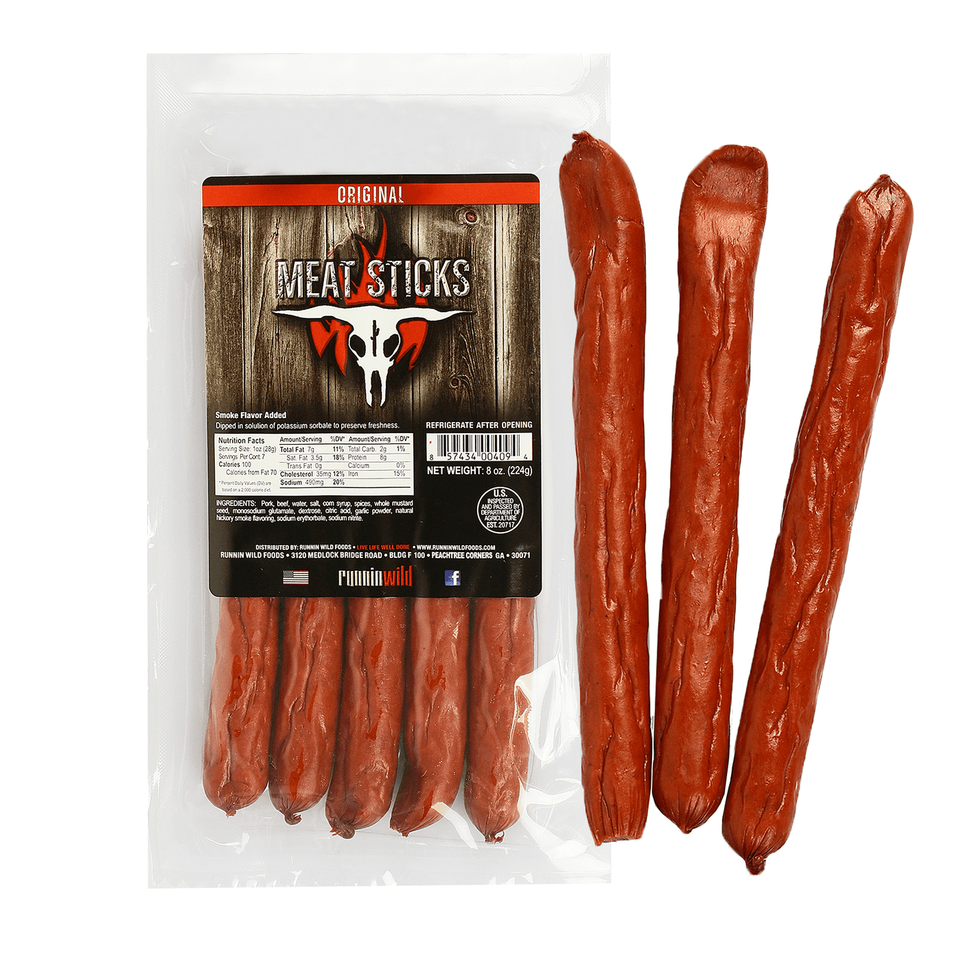8 oz Meat Sticks